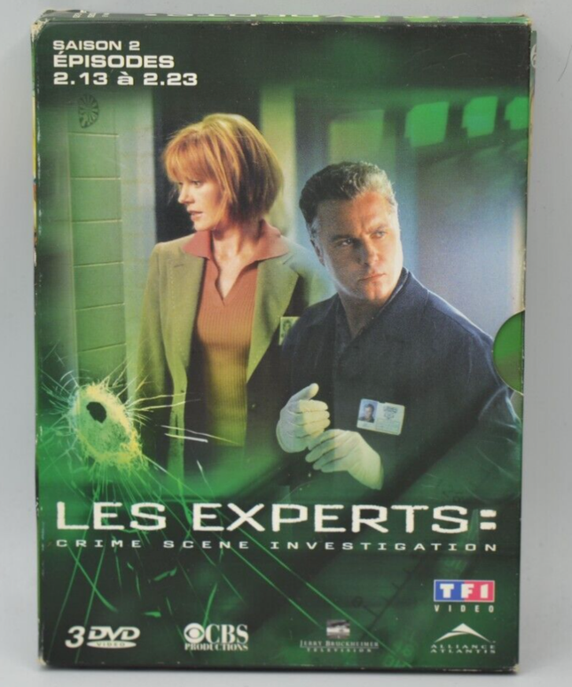 CSI: Crime Scene Investigation - Season 2 - Episodes 13 to 23 Part 2 - 3 DVDs - DVD