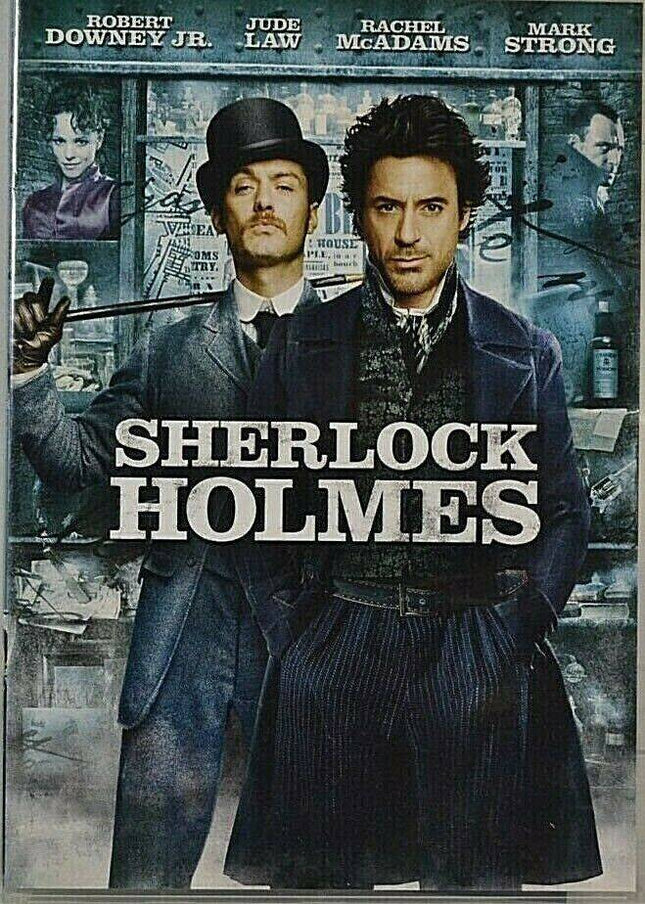 dvd sherlock holmes Robert Downey JR - Jude Law - thriller