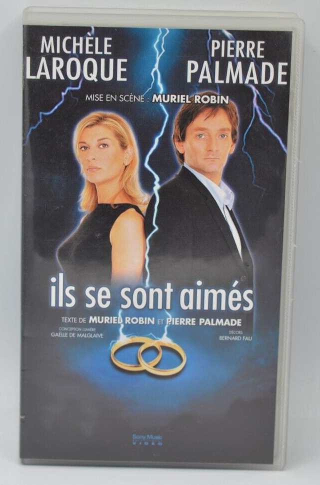 They loved each other - Palmade and Laroque - VHS video cassette K7