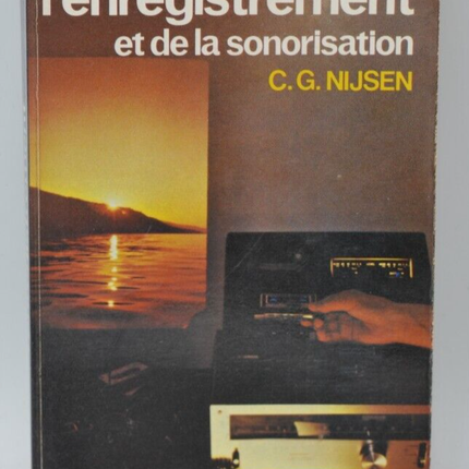 Le guide marabout de l'enregistrement et de la sonorisation -Nijsen -1978- livre