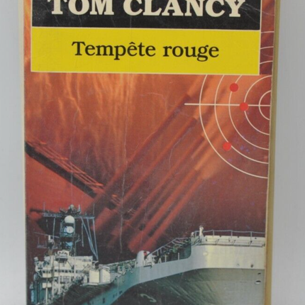 Tempête rouge - Tom Clancy - 1996 - livre