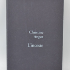 Incest - Christine Angot - 1999 - book