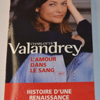 L'amour dans le sang - Charlotte Valandrey - livre