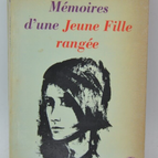 Mémoires d'une jeune fille rangée - Simone de Beauvoir - 1966 - livre