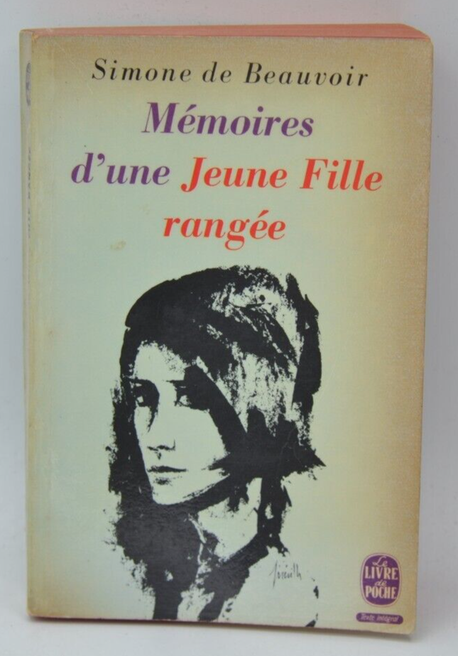 Mémoires d'une jeune fille rangée - Simone de Beauvoir - 1966 - livre