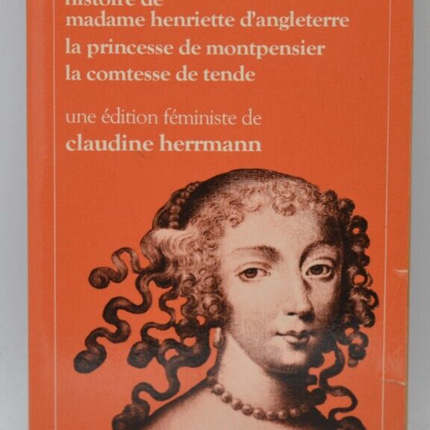 Geschichte von Madame Henrietta von England - Madame de La Fayette - 1980 - Buch
