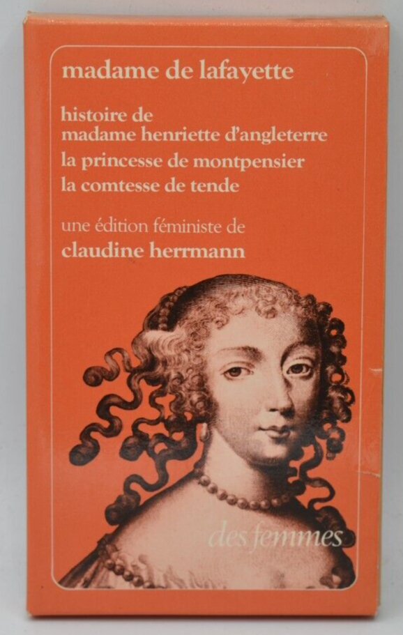 Histoire de Madame Henriette d'Angleterre - Madame de La Fayette - 1980 - livre