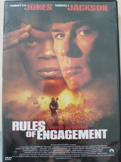 DVD „Rules of Engagement“ – Tommy Lee Jones – Samuel L. Jackson – Drama – Thriller