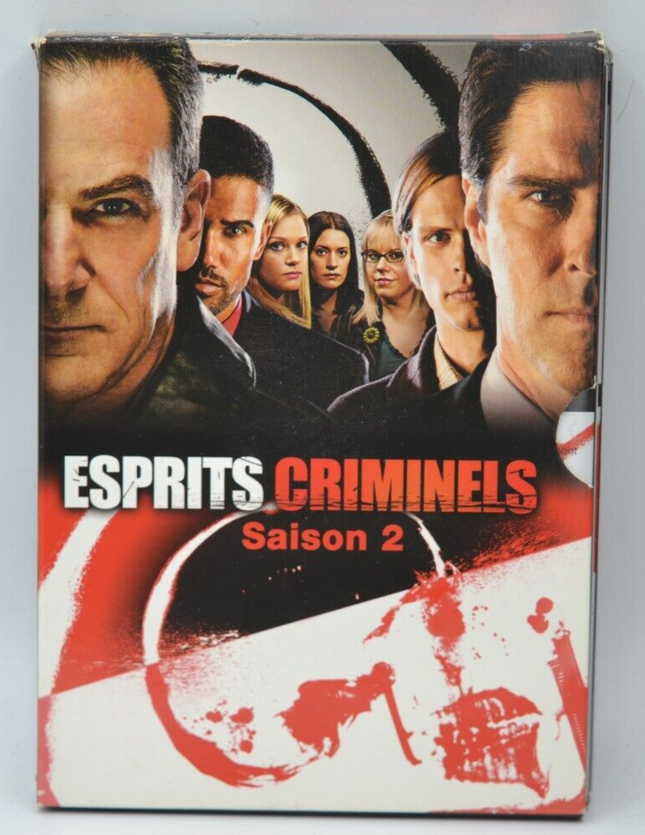 Esprits criminels - Saison 2 - intégrale coffret - 6 DVD - DVD