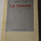 Die Frau – Christine Lavransdatter Band 2 – Sigrid Undset – 1948 – Buch