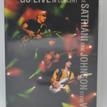 G3 - Live in concert - Steve Vai - Eric Johnson - Joe Satriani - DVD