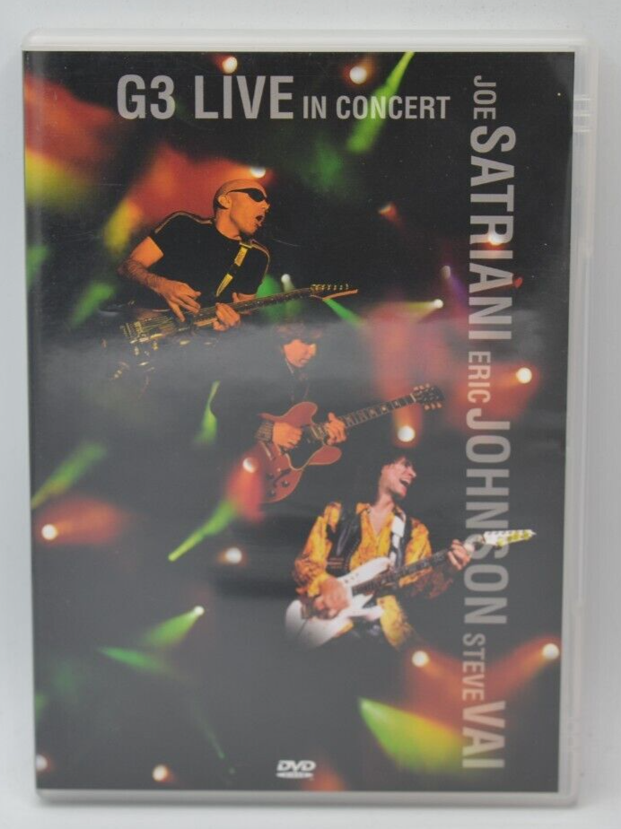 G3 – Live im Konzert – Steve Vai – Eric Johnson – Joe Satriani – DVD