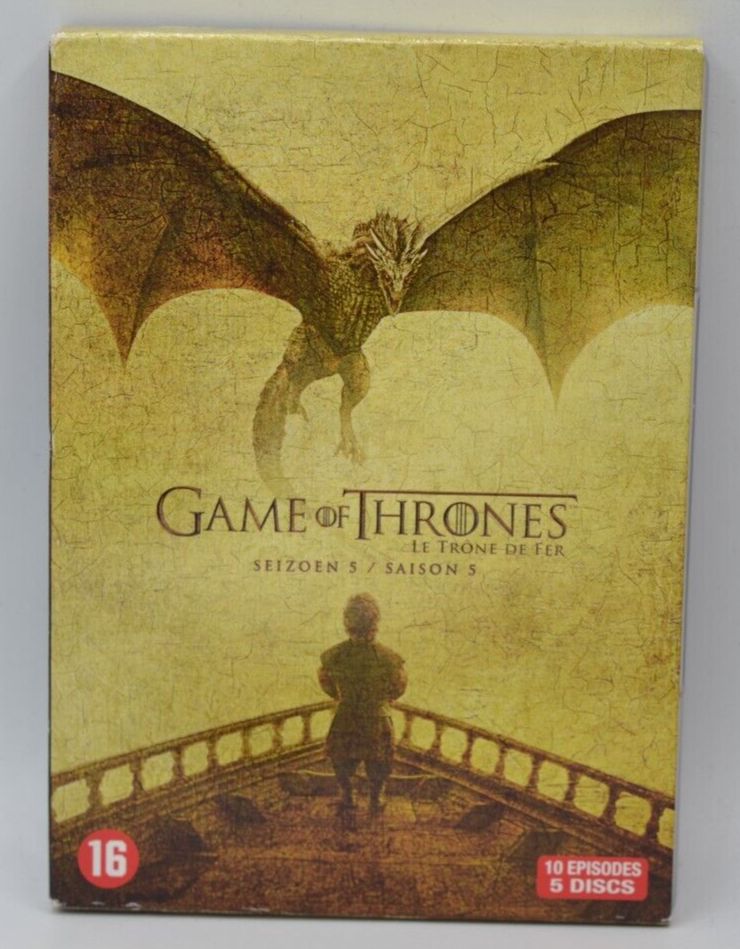 Game Of Thrones - Trône de Fer saison 5 intégrale coffret 5 dvd - DVD
