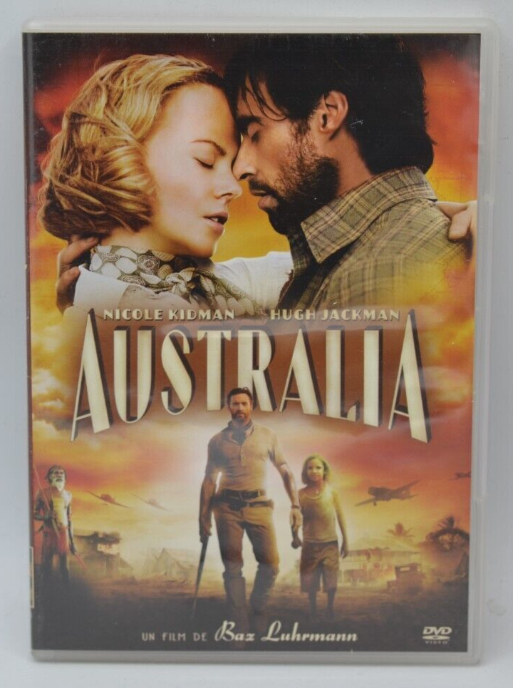 Australia - Nicole Kidman, Hugh Jackman - historical romance DVD