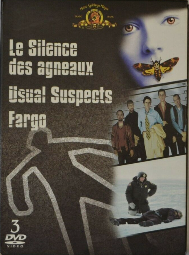 Das Schweigen der Lämmer - Die üblichen Verdächtigen - Fargo 3 DVDs