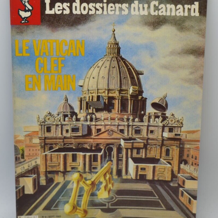 Le Vatican clef en main - Les Dossiers du Canard - N°4 - 1982 - livre