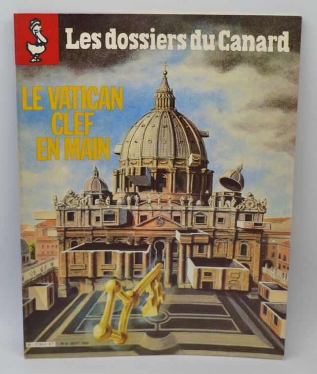Der schlüsselfertige Vatikan – Les Dossiers du Canard – Nr. 4 – 1982 – Buch