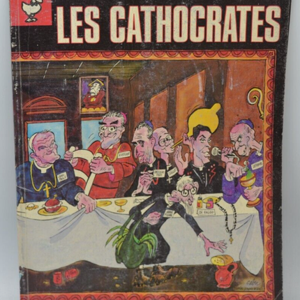 Les Cathocrates - Les Dossiers du Canard - N°37- 1990 - livre