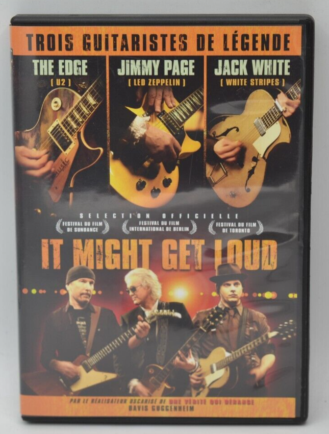 It Might Get Loud - The Edge - Jimmy Page - Jack White - DVD