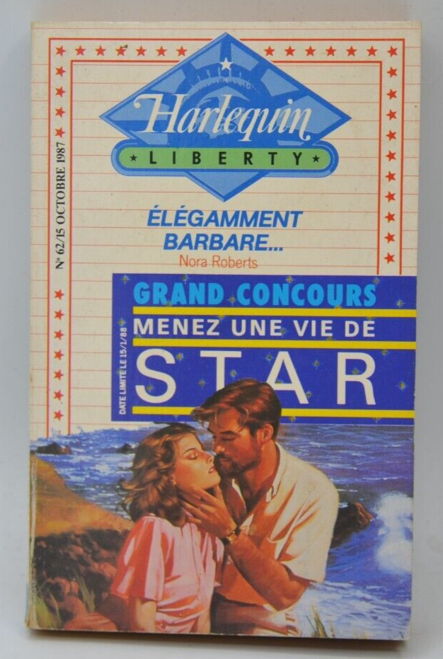 Elegantly Barbaric - Nora Roberts - Harlequin - book
