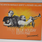 from Billie Holiday to Edith Piaf-Live in Marciac - Wynton Marsalis Quintet - CD