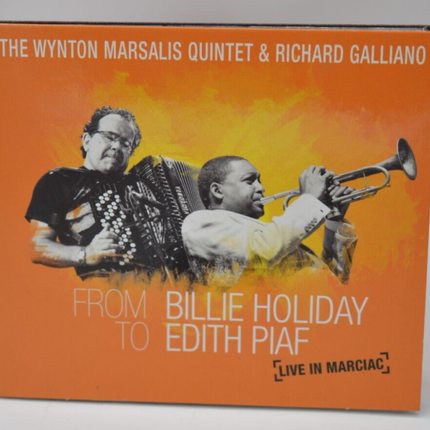 from Billie Holiday to Edith Piaf-Live in Marciac - Wynton Marsalis Quintet - CD