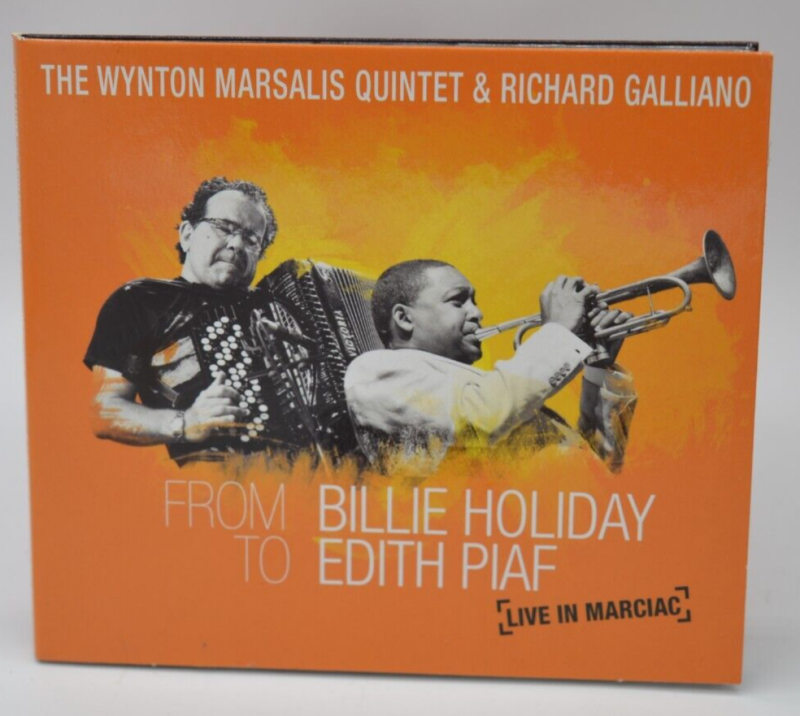 from Billie Holiday to Edith Piaf-Live in Marciac - Wynton Marsalis Quintet - CD