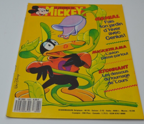 Le journal de Mickey N° 1898 - livre
