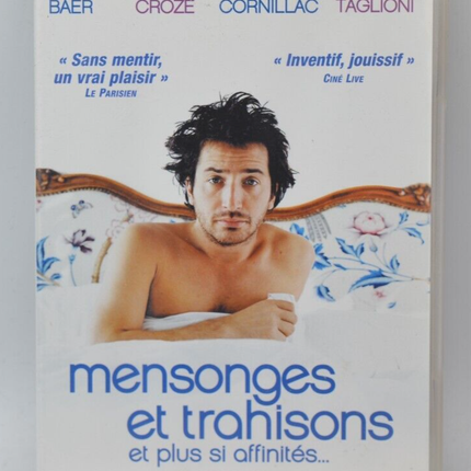 Mensonges et trahisons et plus si affinités - Edouard Baer - DVD - Comédie
