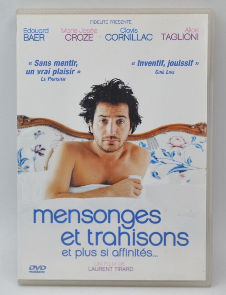 Mensonges et trahisons et plus si affinités - Edouard Baer - DVD - Comédie