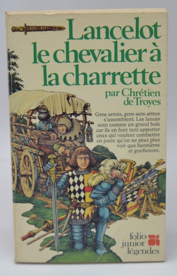 Lancelot le Chevalier de la Charrette - Chrétien de Troyes - 1981 - livre