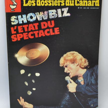 Showbiz l'état du spectacle - Les Dossiers du Canard - N°13- 1984 - livre
