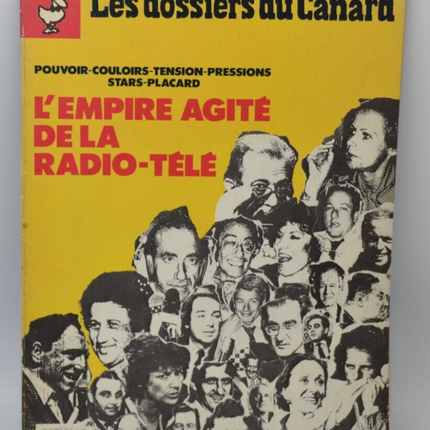 L'empire agité de la radio télé - Les Dossiers du Canard - N°8- 1983 - livre