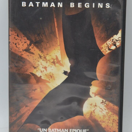 Batman Begins - Christian Bale - DVD - SF - fantastique - Action - Marvel