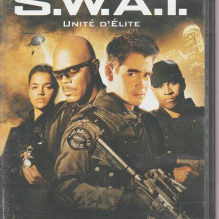 DVD SWAT Elite Unit DVD Samuel L. Jackson Colin Farrell Michelle Rodriguez - Action - Thriller