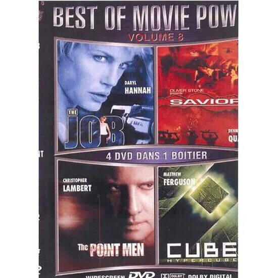 DVD – Best of Movie Power Vol. 8 – The Job – Savior – The Point Men – Cube 2
