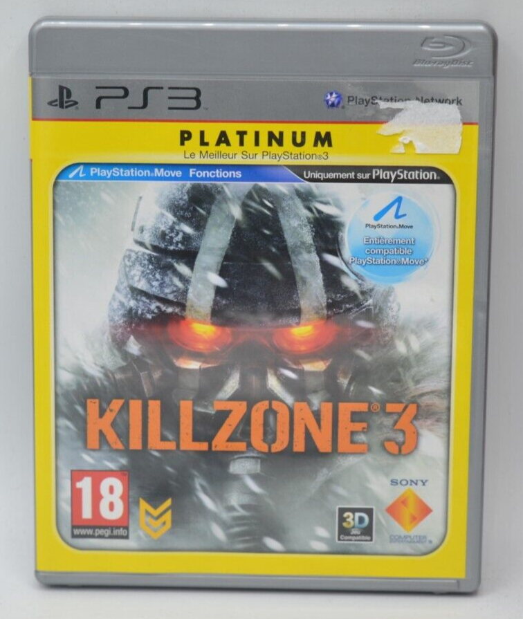 Killzone 3 Platinum - jeux vidéo PS3