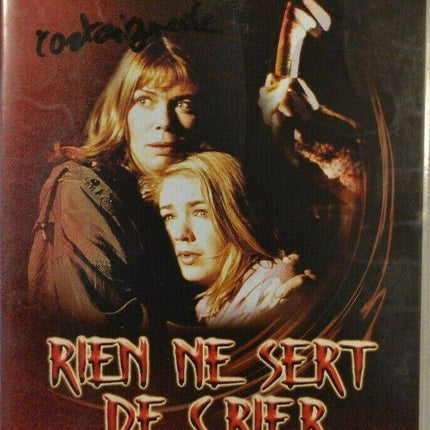 dvd rien ne sert de crier - Kelly Mc Gillis - Thriller -