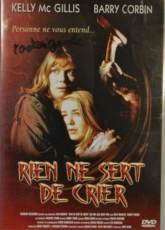 dvd rien ne sert de crier - Kelly Mc Gillis - Thriller -