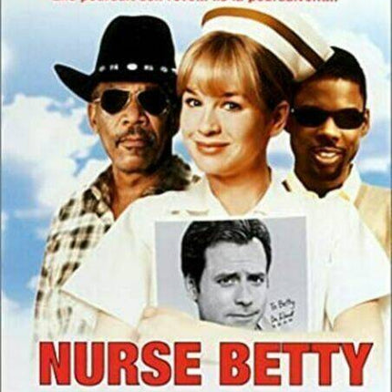 dvd nurse betty Morgan Freeman - Renée Zellweger - Chris Rock - thriller