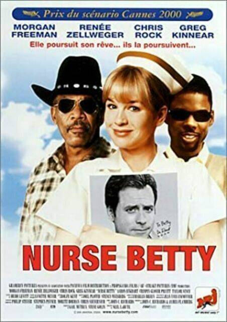 dvd nurse betty Morgan Freeman - Renée Zellweger - Chris Rock - thriller