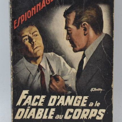 Face d'ange a le diable au corps - Adam Saint Moore - 1961 - livre
