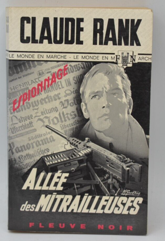 Machine Gun Alley - Claude Rank - book