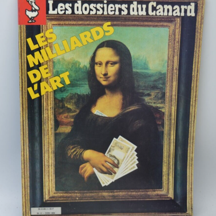 Les milliards de l'art - Les Dossiers du Canard - N°11 - 1984 - livre