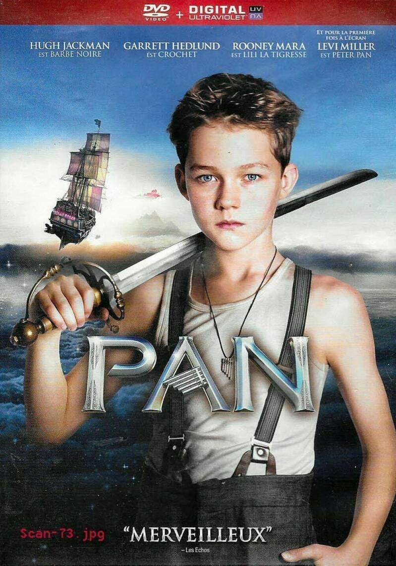 Pan DVD - Hugh Jackman