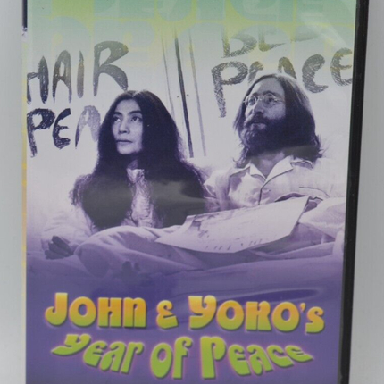 John & Yoko's Year Of Peace - John Lennon Yoko Ono Paul McGrath - DVD