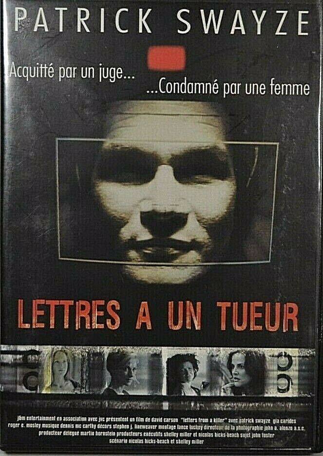 Letters to a Killer DVD - Patrick Swayze