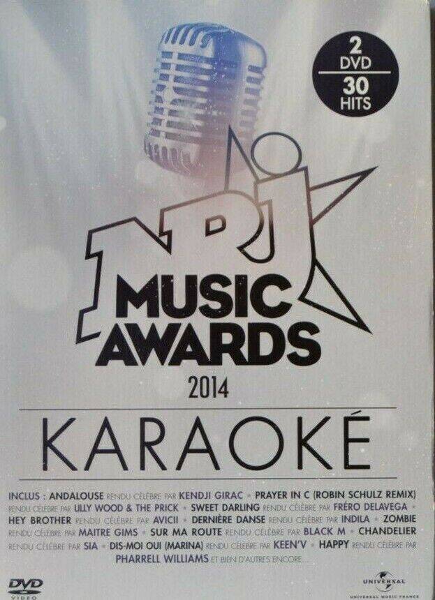 NRJ MUSIC AWARDS 2014 Karaoke-DVD – 2 DVD-Box-Set