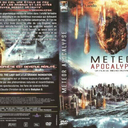 dvd Meteor Apocalypse - Joe Lando - Catastrophe