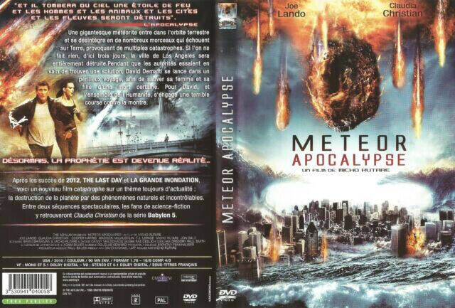 dvd Meteor Apocalypse - Joe Lando - Catastrophe